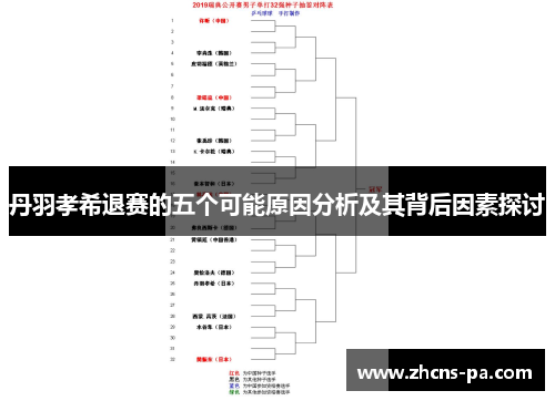 丹羽孝希退赛的五个可能原因分析及其背后因素探讨